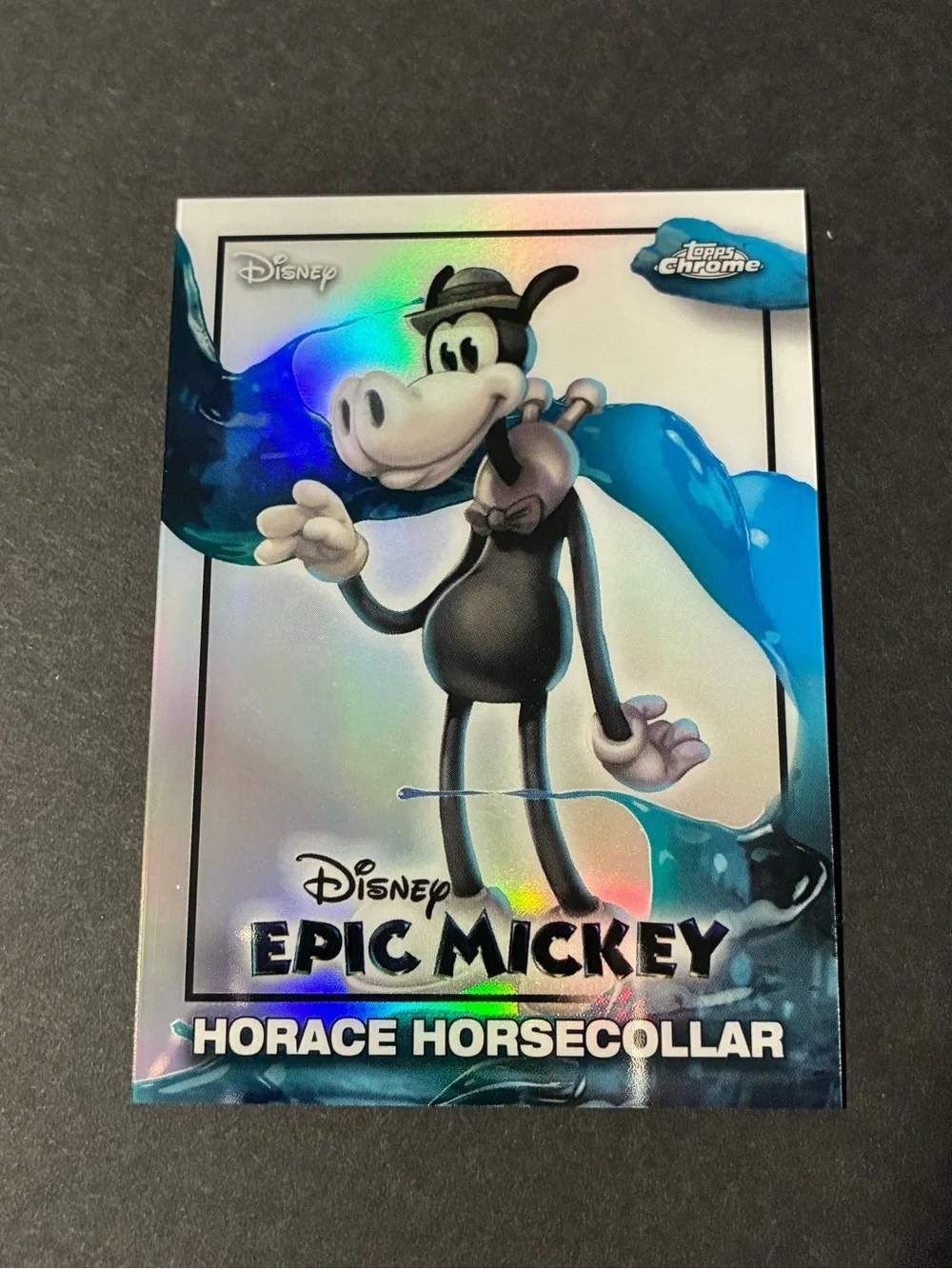 2026 Disney Topps Chrome Disney Epic Mickey Insert Set of 4 Cards
